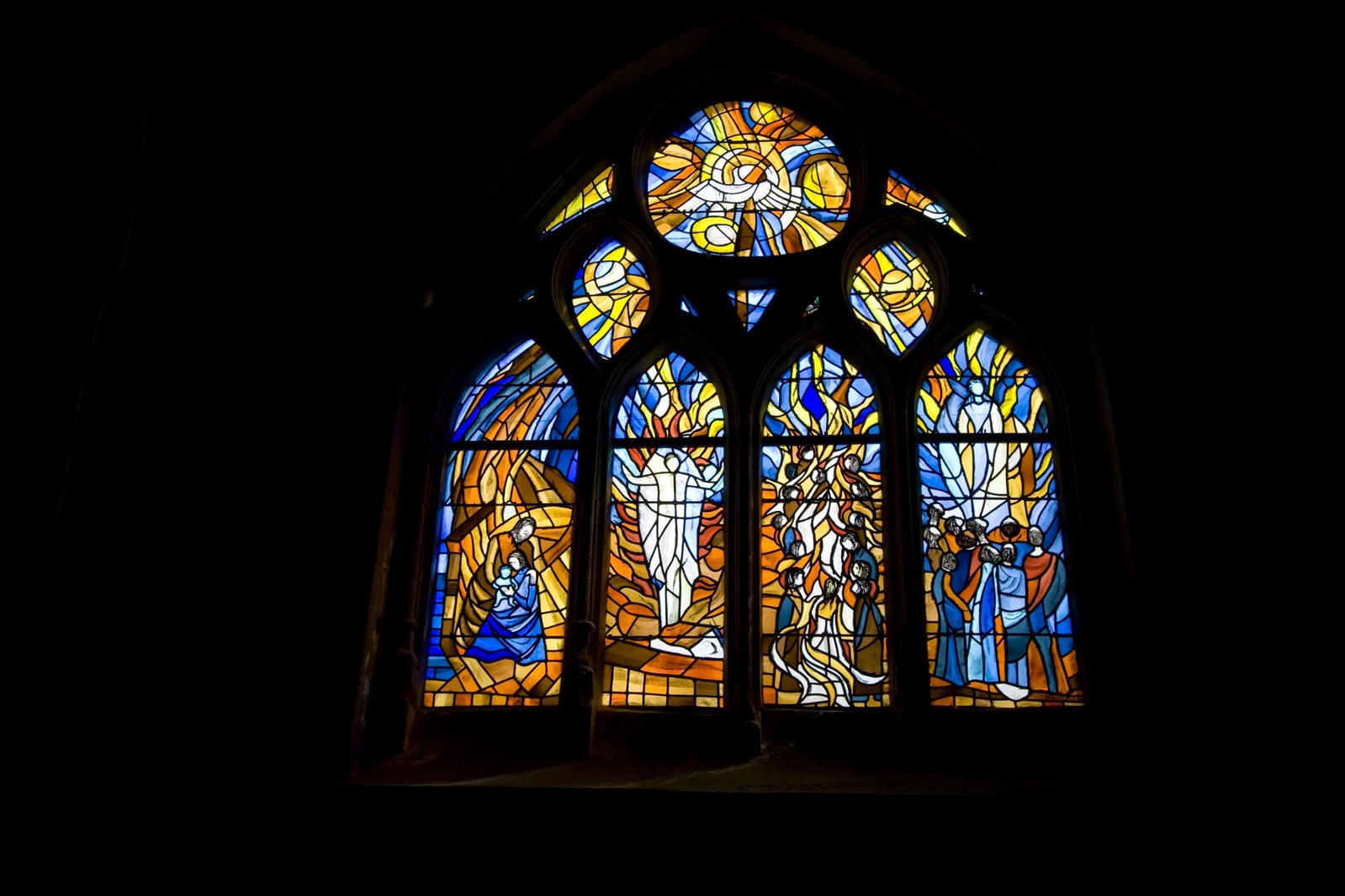 vitrail de l'église